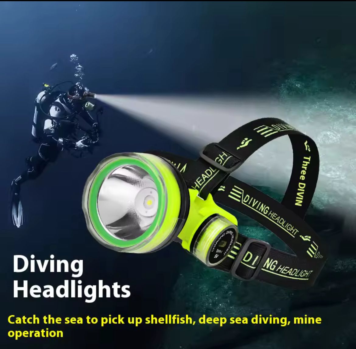 Miniatura 2 de LINTERNA SUBACUATICA 6cm  SQ-902